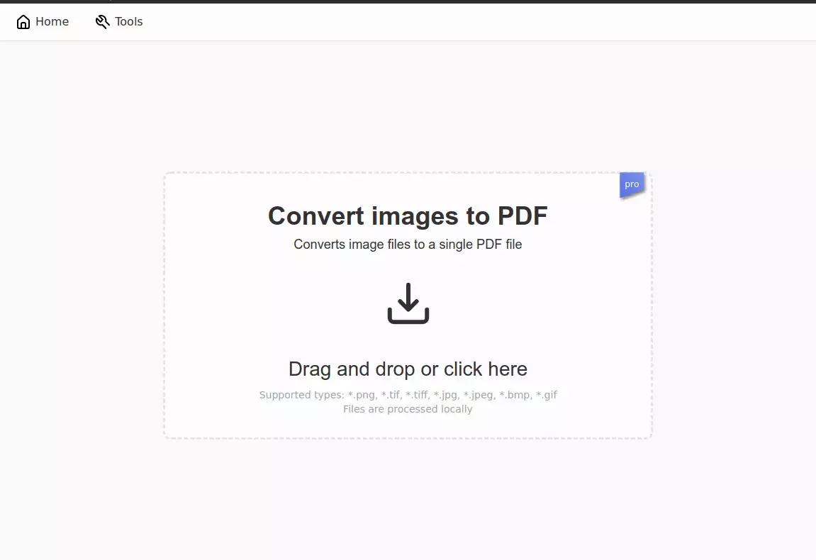 Képek konvertálása PDF-be a PDFsam Visual segítségével