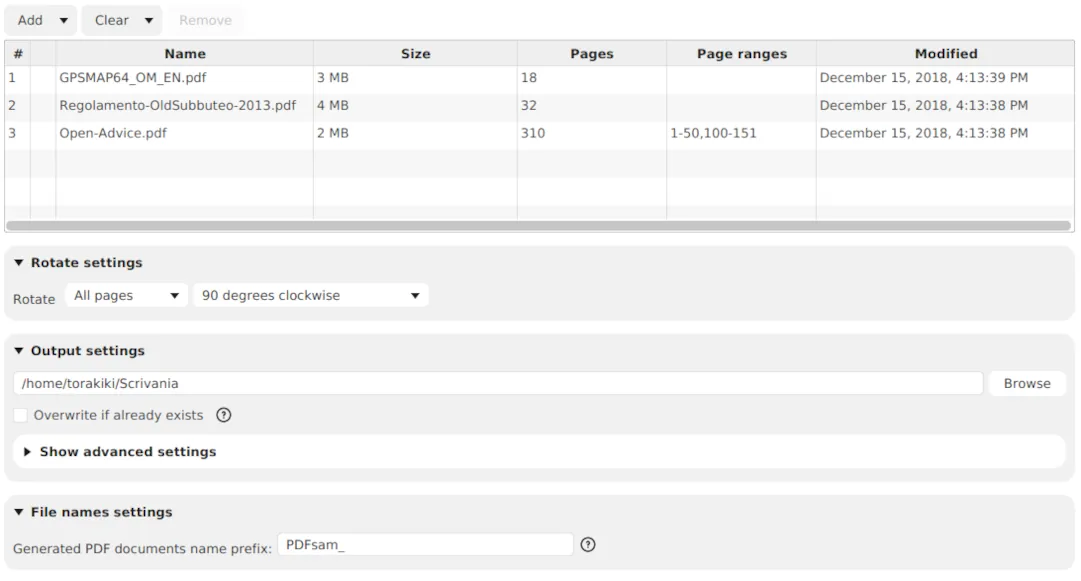 Features In Pdfsam Basic Free And Open Source Pdfsam